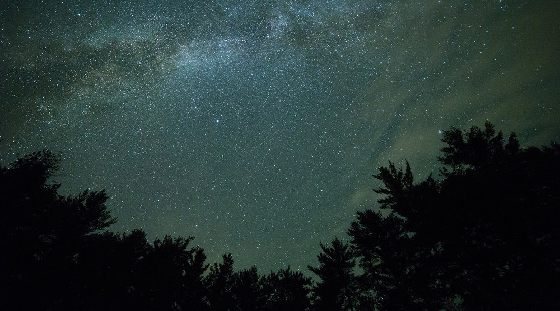 cowboy camping under the stars