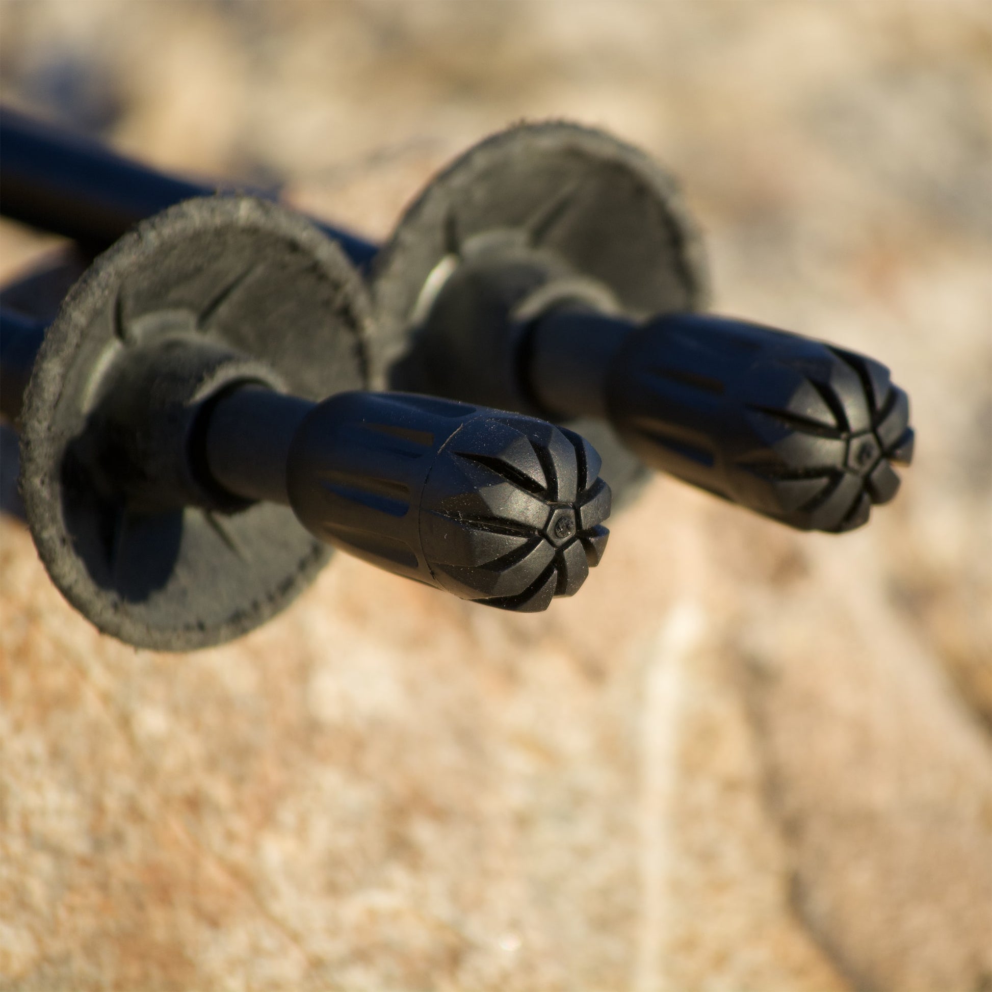 Hiker's Gold Trekking Pole Boot Tips