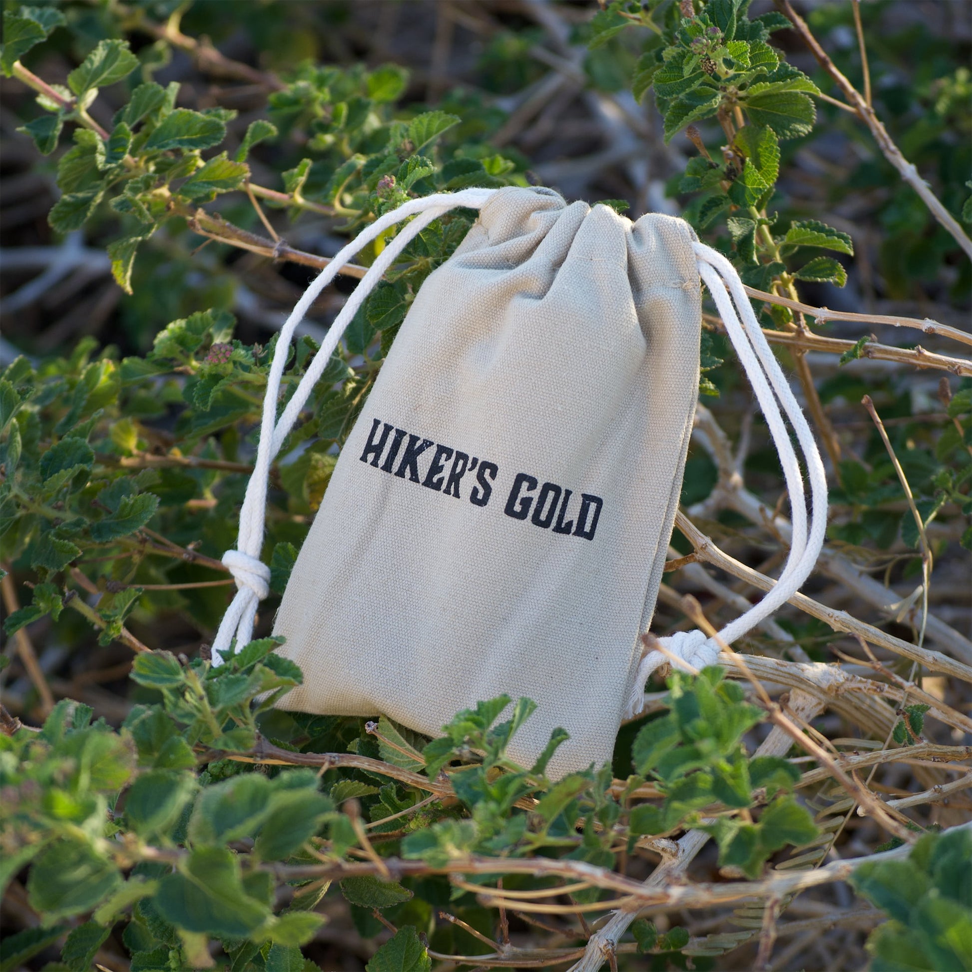 Hiker's Gold Jute Rope Campfire Kindling Kit
