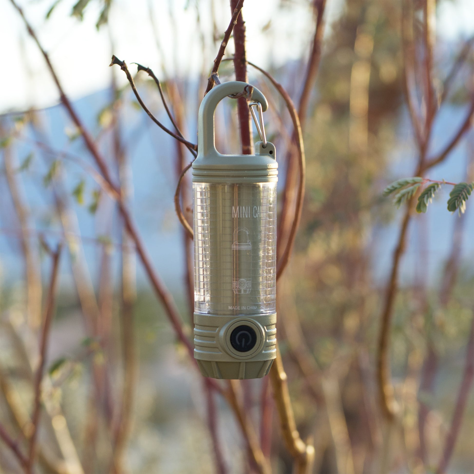 Hiker's Gold Mini Rechargeable Flashlight/Lantern