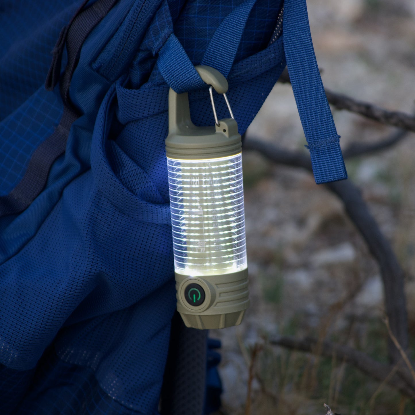 Hiker's Gold Mini Rechargeable Flashlight/Lantern