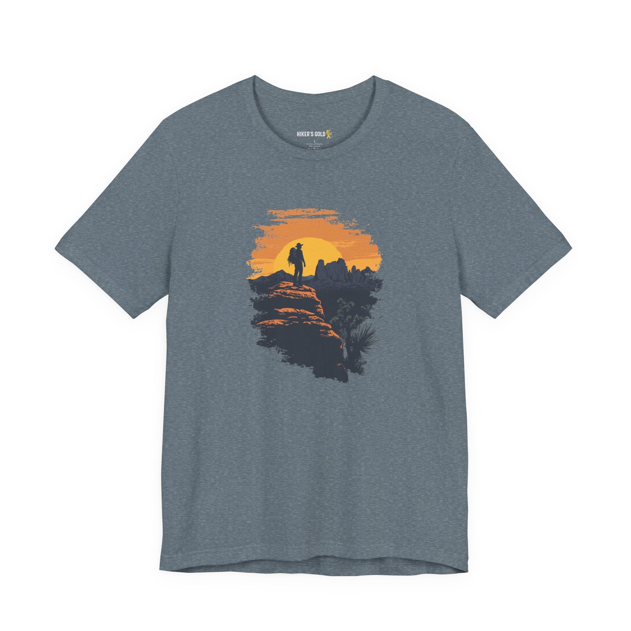 Desert Sunset Tee – Hiker's Gold