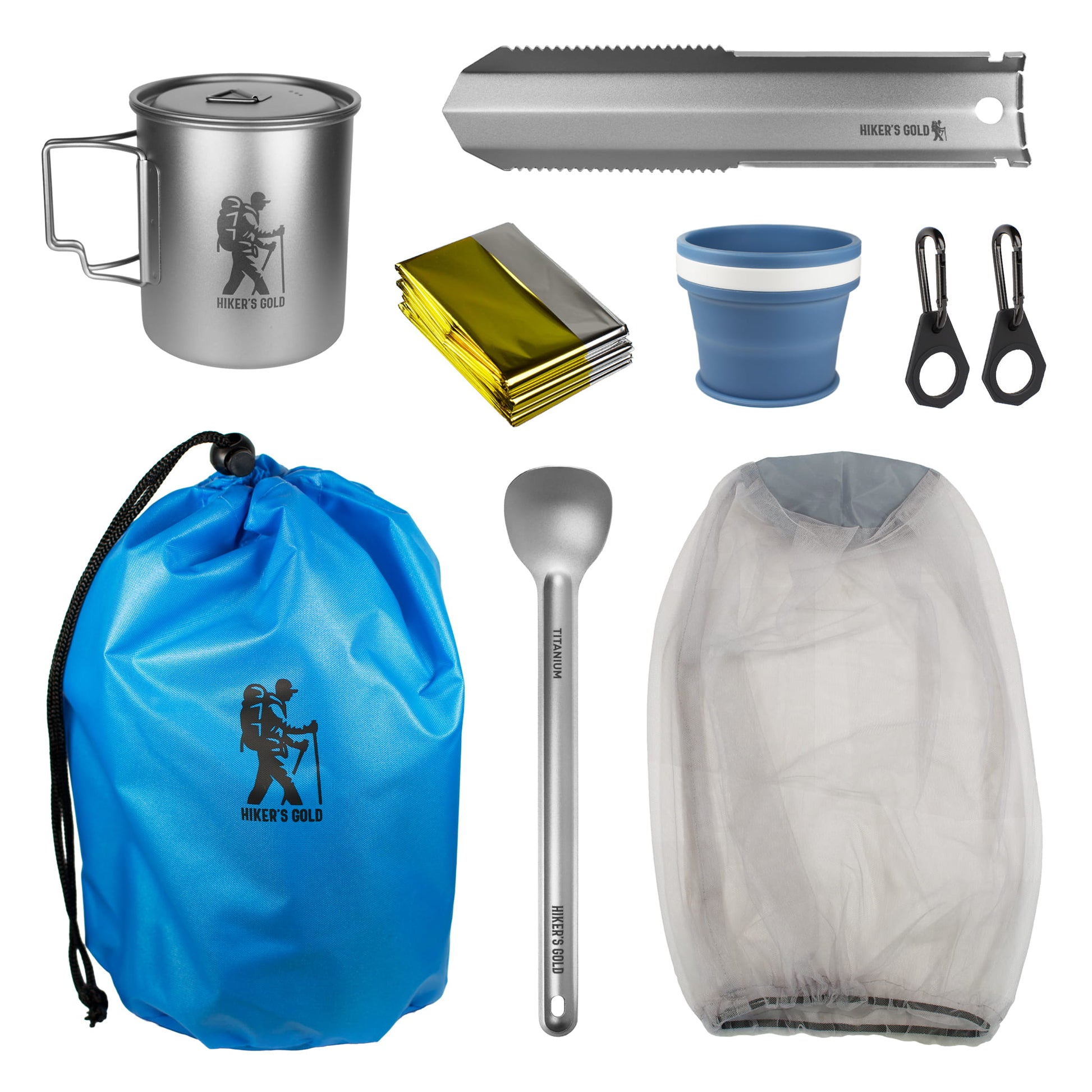 Hiker's Gold Backpacking Essentials Kit
