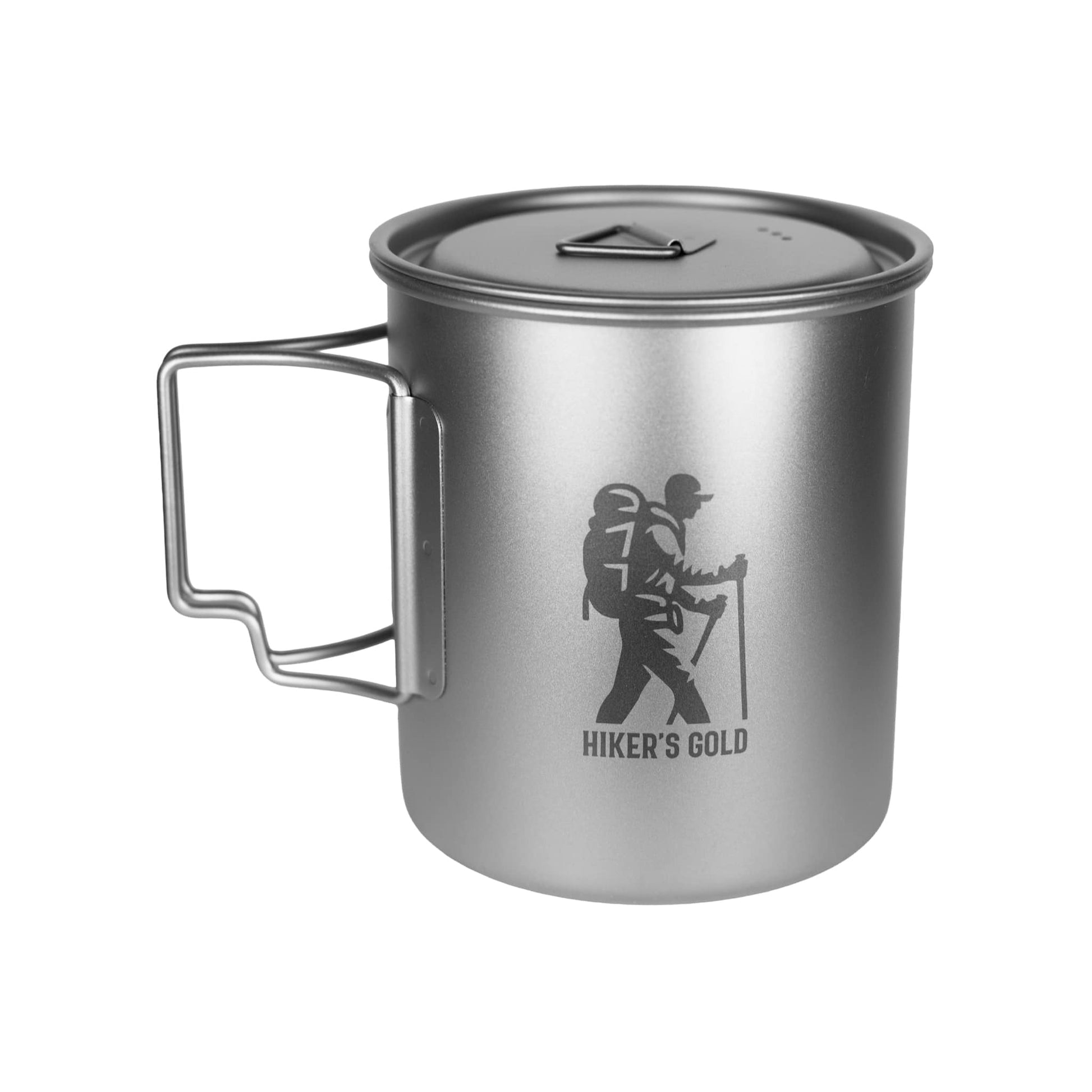 Hiker's Gold 750 ml Ultralight Titanium Pot