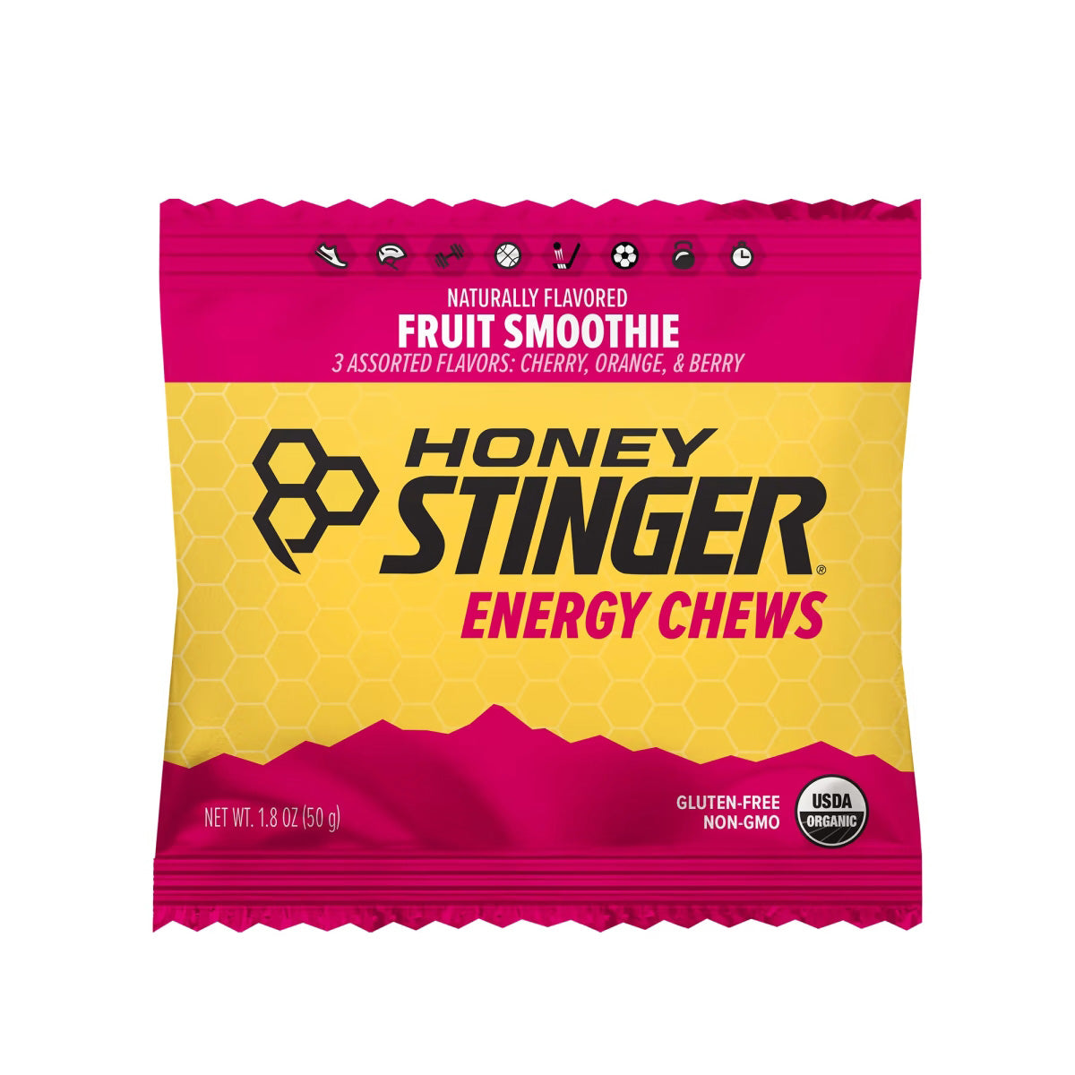 Honey Stinger energy chews hiking snack