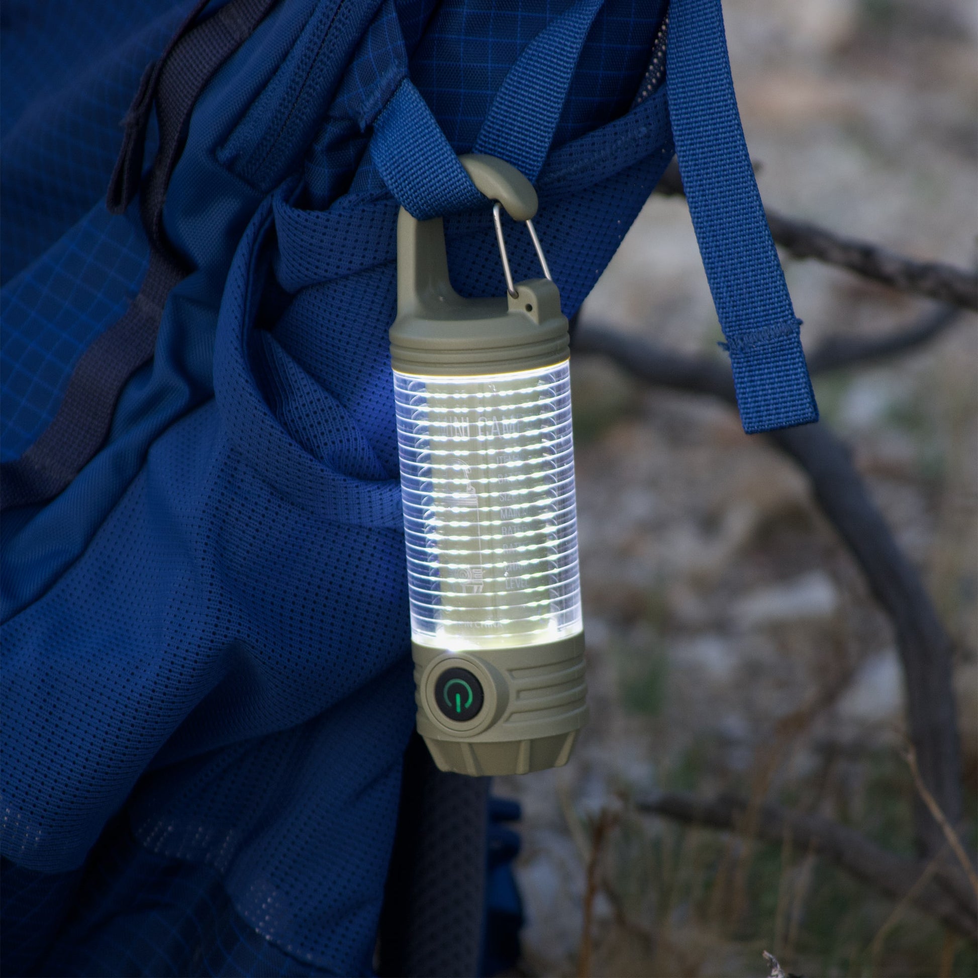 Hiker's Gold Mini Rechargeable Flashlight/Lantern