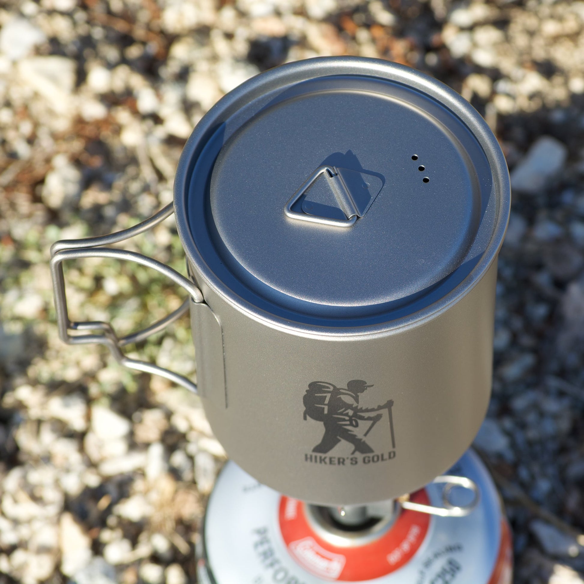 Hiker's Gold 750 ml Ultralight Titanium Pot
