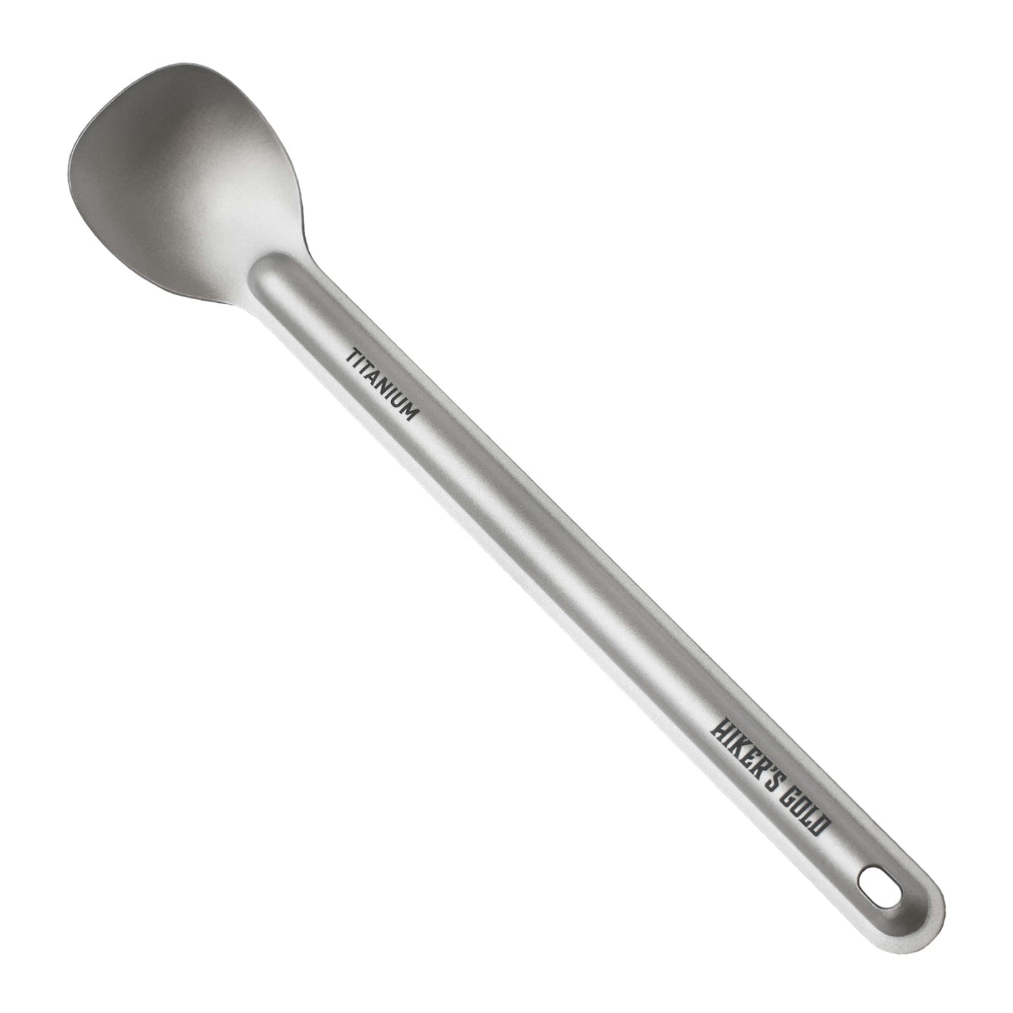 Hiker's Gold Ultralight Titanium Long-Handled Spoon