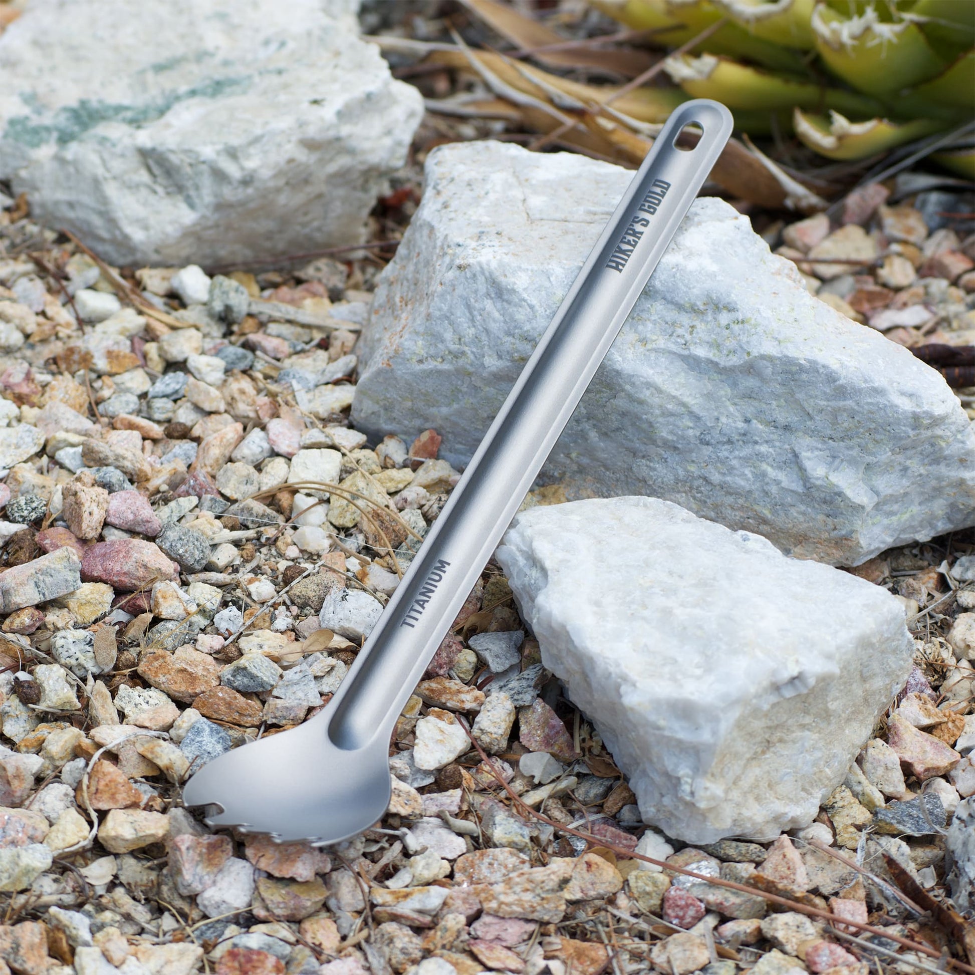 Hiker's Gold Ultralight Titanium Spork