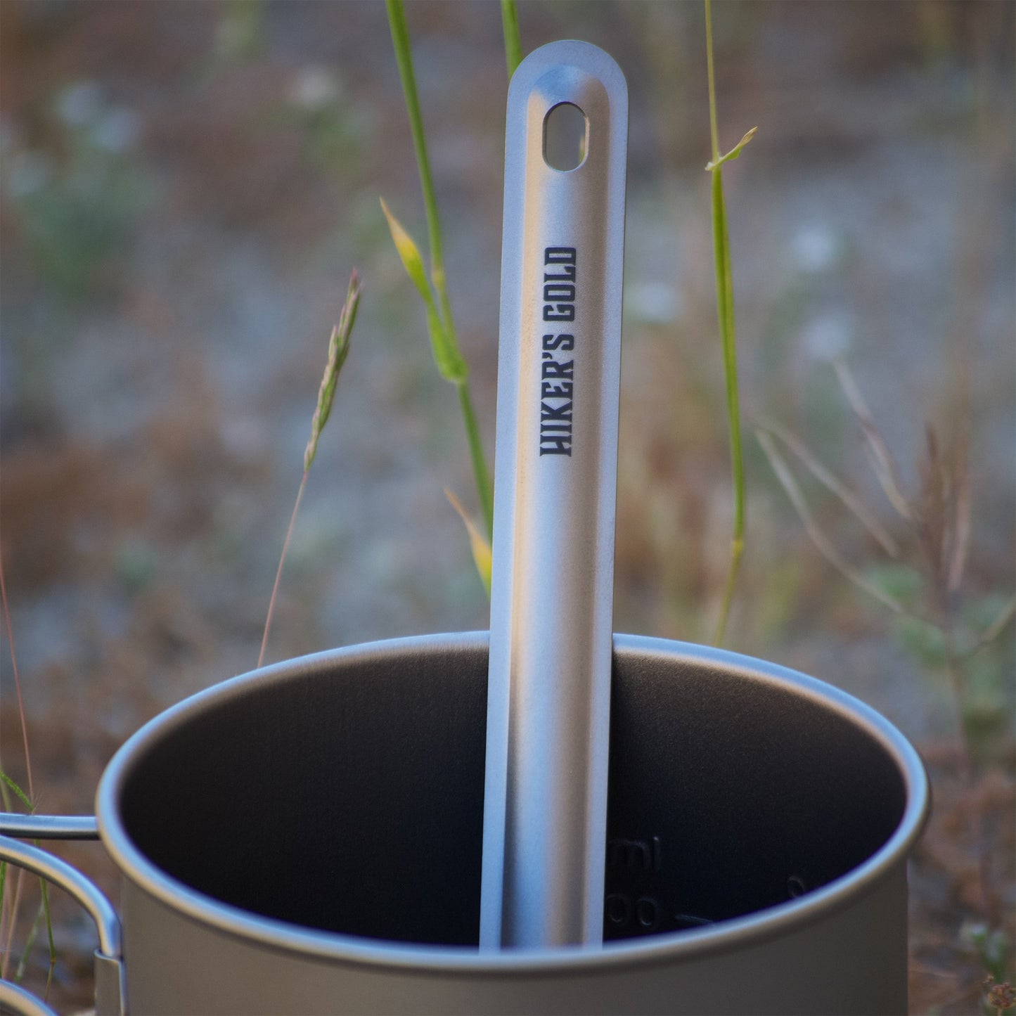 Hiker's Gold Ultralight Titanium Spork