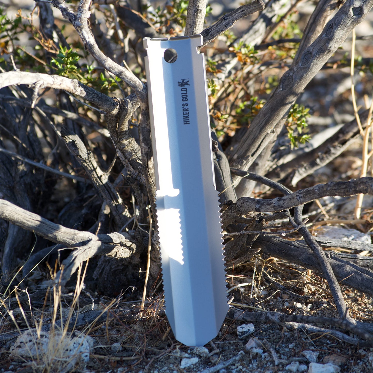 Hiker's Gold Ultralight Titanium Trowel