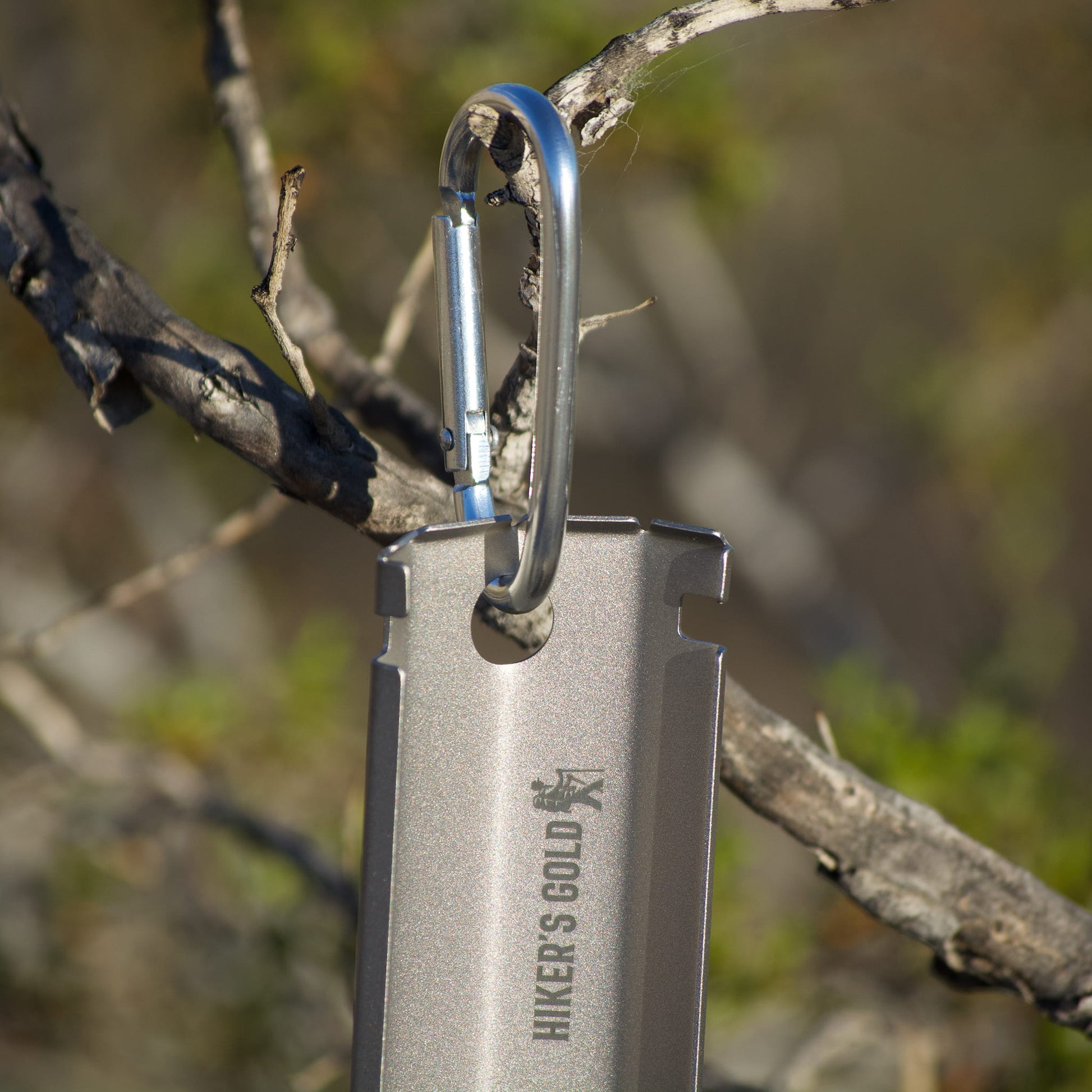 Hiker's Gold Ultralight Titanium Trowel